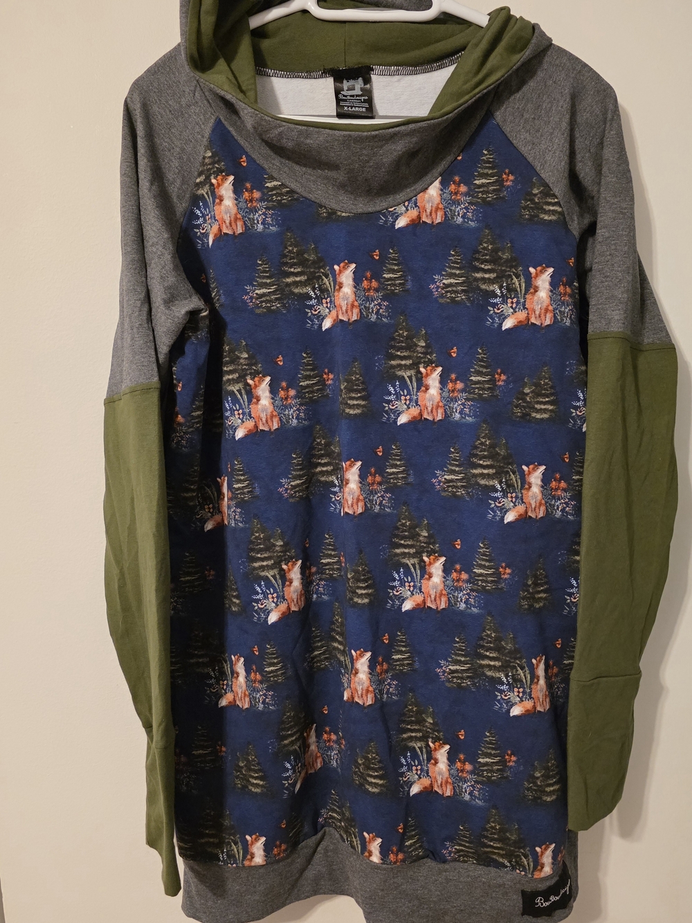 Hoodie Tunic - Fait Sur Mesure X-LARGE NEUF